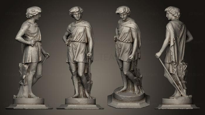 3D модель Статуя в Аваллоне (STL)